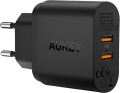 aukey pa t16 dual port turbo charger with quick charge 30 36w 6a extra photo 1