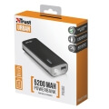 trust 21635 primo powerbank 5200 portable charger black extra photo 3