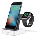 belkin f8j200vfwht powerhouse charge dock for apple watch iphone white extra photo 2