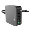 4smarts mains charging station voltplug qualcomm quick charge 30 usb type c 40w black extra photo 1
