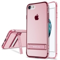 nillkin crashproof 2 tpu case stand for apple iphone 7 8 pink extra photo 2