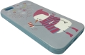 back cover silicon case happy snowman for apple iphone 6 plus extra photo 1