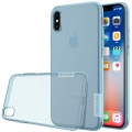 nillkin nature tpu back cover case for apple iphone x blue extra photo 1