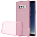 nillkin nature tpu back cover case for samsung galaxy note 8 pink extra photo 1