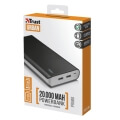 trust 21795 primo powerbank 20000mah black extra photo 4