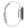 apple watch nike mq192 42mm silver aluminum case with platinum white band extra photo 3