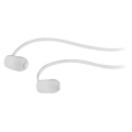 meliconi 497453 mysound speak fluo in ear headphones with microphone white extra photo 1