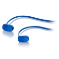 meliconi 497445 mysound speak fluo in ear headphones with microphone blue extra photo 1