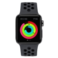 apple watch nike mq182 42mm space grey aluminum case with anthracite black sport band extra photo 1