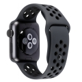 apple watch nike mq182 42mm space grey aluminum case with anthracite black sport band extra photo 2