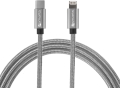 4smarts usb type c to lightning cable ipd for fast charging iphone 8 8 plus x and ipad grey extra photo 1