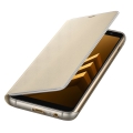samsung neon flip cover ef fa530 for galaxy a8 gold extra photo 2