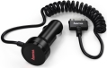 hama 173656 car charger for apple iphone 3g 3gs 4 4s and ipod 12v usb extra photo 1