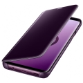samsung flip case clear view standing cover ef zg965cv for galaxy s9 violet extra photo 2