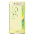 sony style cover scr50 for xperia x lime gold extra photo 1