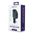 forever css 04 car charger adapter with 3 usb port extra photo 1