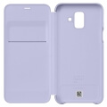 samsung flip wallet ef wa600cv for galaxy a6 2018 violet extra photo 1