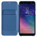 samsung flip wallet ef wa605cl for galaxy a6 plus 2018 blue extra photo 2