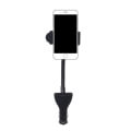 gembird ta chu2 car smartphone holder with charger extra photo 1