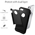 spigen tough armor 2 back cover case for apple iphone 7 8 black extra photo 1