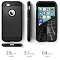 spigen tough armor 2 back cover case for apple iphone 7 8 black extra photo 2