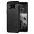 spigen tough armor back cover case stand for samsung galaxy s8 plus black extra photo 1