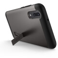 spigen slim armor back cover case stand for huawei p20 gunmetal extra photo 2
