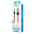 forever modern cable usb to type c black extra photo 1