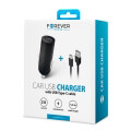 forever m02 usb car charger 2a cable type c extra photo 2