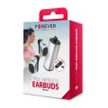 forever twe 200 bluetooth headset with charging case silver extra photo 4