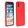 forcell silicone back cover case for apple iphone 5 5s 5se red extra photo 1