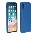 forcell silicone back cover case for apple iphone 7 8 dark blue extra photo 1