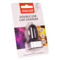 maxell 12v double usb car charger max854981 extra photo 1