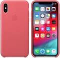 apple mtex2zm a iphone xs max leather case peony pink extra photo 1