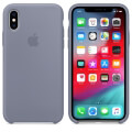 apple mtfc2zm a iphone xs silicone case lavender grey extra photo 2