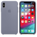 apple mtfh2zm a iphone xs max silicone case lavender grey extra photo 1