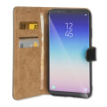 4smarts premium wallet case urban for samsung galaxy a8 2018 black extra photo 1