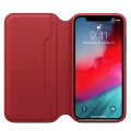 apple mrwx2 iphone xs leather folio book case productred extra photo 1