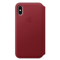 apple mrwx2 iphone xs leather folio book case productred extra photo 2