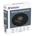 verbatim 49550 wireless charging pad rubber qi 9v 2a 10w extra photo 3