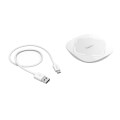 hama 178976 qi ufc 10 wireless charger for smartphones white extra photo 1