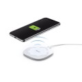 hama 178976 qi ufc 10 wireless charger for smartphones white extra photo 3