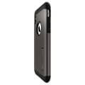 spigen slim armor back cover case stand for apple iphone xs max gunmetal extra photo 2