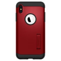 spigen slim armor back cover case stand for apple iphone xs max red extra photo 1