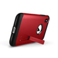spigen slim armor back cover case stand for apple iphone xs max red extra photo 3
