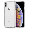 spigen ultra hybrid back cover case for iphone xs max crystal clear extra photo 1
