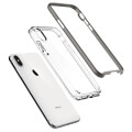spigen neo hybrid back cover case for apple iphone x xs crystal gumnetal extra photo 1