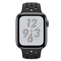 apple watch 4 nike mu6j2 40mm gps space grey aluminum case with dark gray black nike sport band extra photo 1