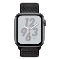 apple watch 4 nike mu7g2 40mm gps space grey aluminum case with black nike sport loop extra photo 1