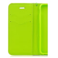 fancy book flip case for huawei psmart plus navy lime extra photo 1